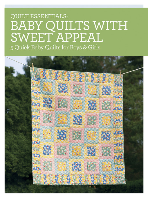 Title details for Baby Quilts with Sweet Appeal by Darlene Zimmerman - Available